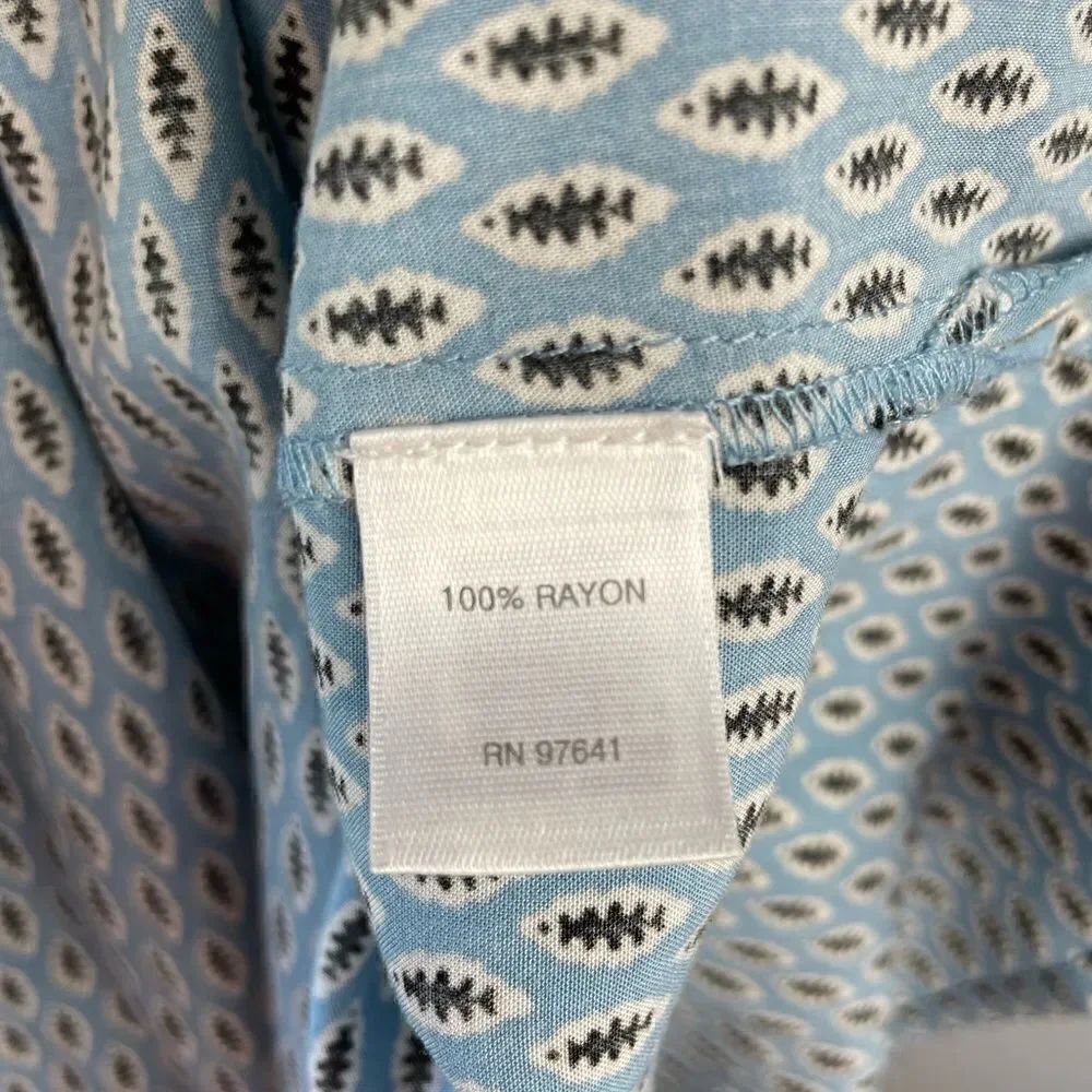J. Jill Button Down Top Size M Petite EUC - Picture 9 of 9